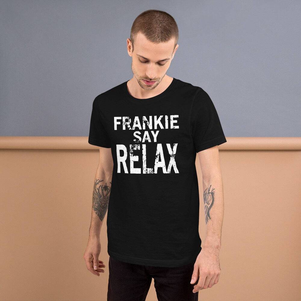 Frankie Says Relax TShirt Black